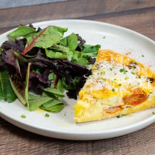 Tomato & Basil Quiche