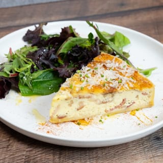 Bacon & Cheddar Quiche