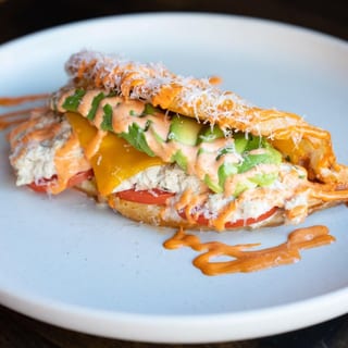 Tuna Melt Croffle