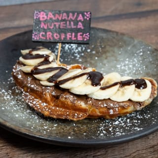 Banana & Nutella Croffle
