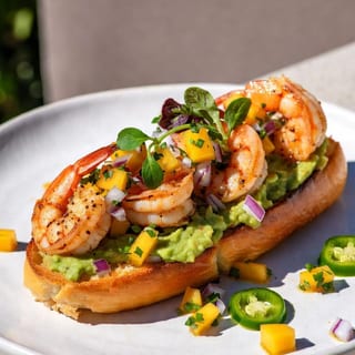 Cajun Shrimp Toast