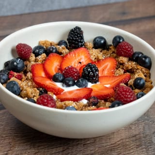 Breakfast Chia & Oat Bowl 